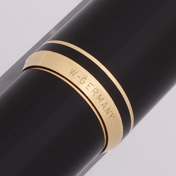 Montblanc 221 Fountain Pen (W-Germany, 1980s) - Black, C/C, 14k